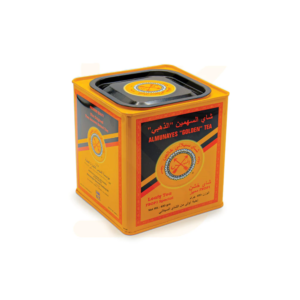 ِAl Sahmen Golden Full Leaf Tea metal Can, 400g