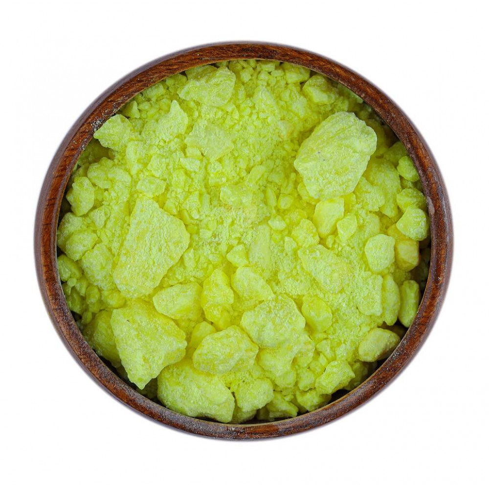 Yellow sulfur